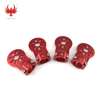 Rcmodelpart 3K Kohlefaser Motorhalterungs-Set – Mit 2 Paar 16 Mm Armklemmen, Für Quadcopter & Multirotor